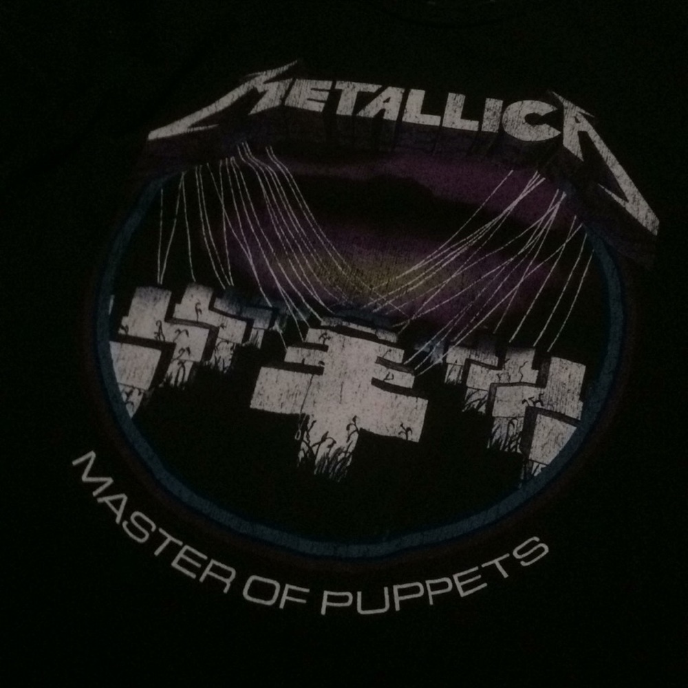 Metallica “Master of Puppets” tee